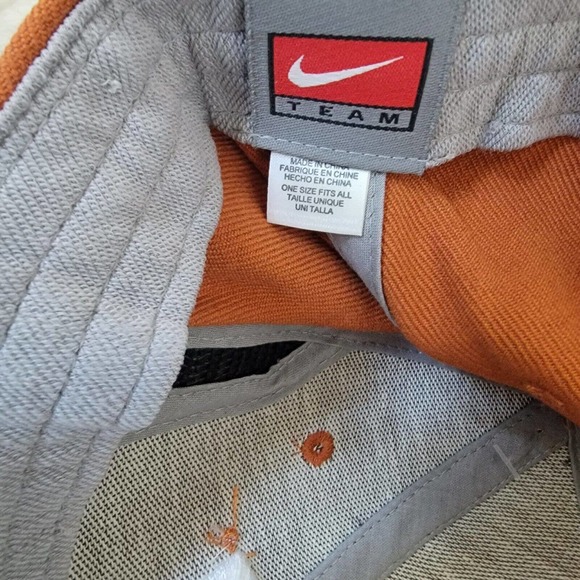 Lot of 2 Texas Longhorns Baseball Cap Hat NCAA Wool Polyester Orange Black - Picture 11 of 16